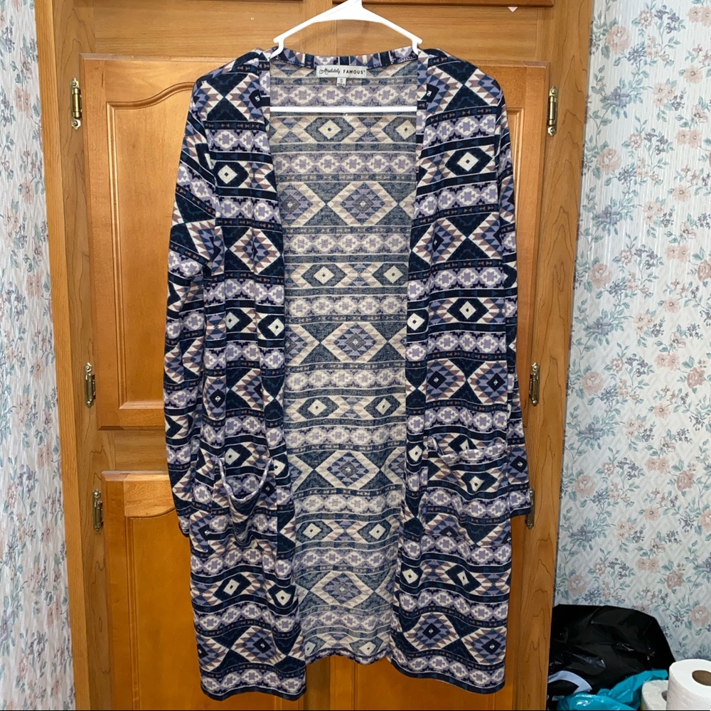 Aztec cardigan